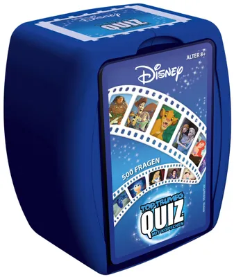 Produktbild von Top Trumps Quiz Disney Classic Ratespiel Wissensspiel Fragespiel Gesellschaftsspiel