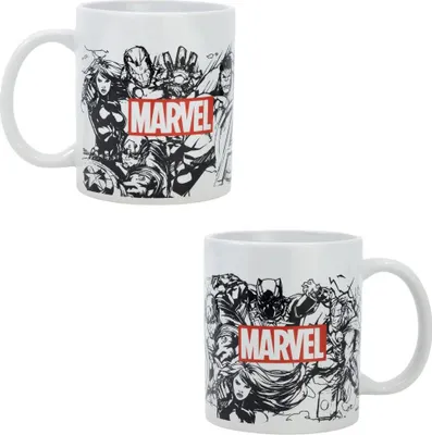 Produktbild von Marvel Avengers Kaffeetasse Teetasse Tasse Geschenkidee 325ml
