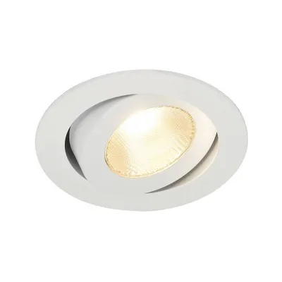 Produktbild von SLV CONTONE Downlight schwenkbar 161271 rund weiss 13W LED warmweiss