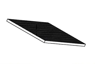 Imagen del producto de Klover ORIGINAL "BV20" - Ladrillos de espuma con relieve (formados) de 36x29 para estufa Belvedere 20
