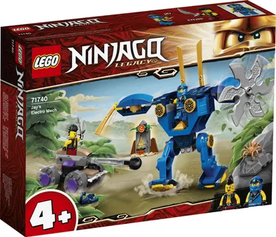 Image de Lego ninjago legacy 71740 l'electrorobot de jay
