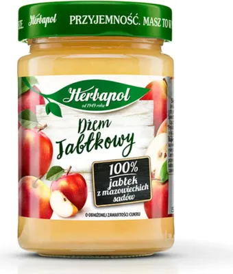 Zdjęcie produktu dla Dżem jabłkowy o obniżonej zawartości cukru 280 g