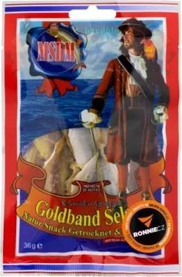 Produktbild von EuroAsia Trockenfisch Goldband Selar Original 36g