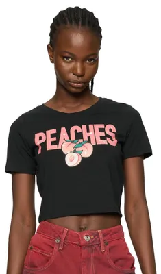 Productafbeelding van Miss Tee - Kort dames T-shirt TN2665 (XL) (Zwart)