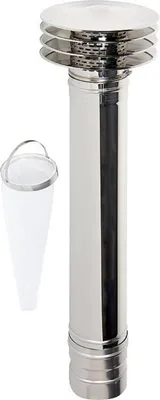 Produktbild von WOLF Außenluftturm DN 160 mit Lamellenhaube