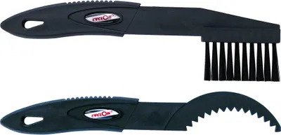 Image de Brosse CyclOn "Brosse de détailing noire + Accessoire à griffes" – Noire