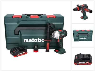 Zdjęcie produktu dla Metabo BS 18 LTX BL Q I Akumulatorowa wiertarko-wkrętarka 18 V 130 Nm bezszczotkowa + 1x akumulator 4,0 Ah + metaBOX - bez ładowarki