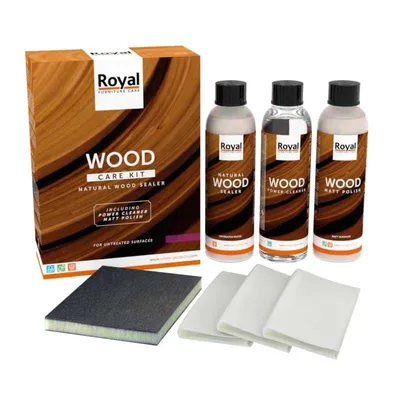 Produktbild von Holzpflegeset Naturholzversiegelung 2x 250 ml
