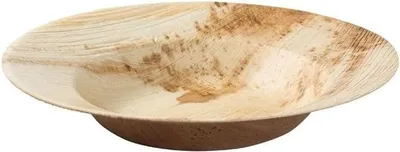 Immagine prodotto di Piatto profondo in foglie di palma 23 x 4,5 cm 25 pezzi.