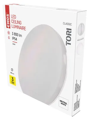 LED svítidlo TORI 40 cm, 36 W, neutrální bílá, IP54