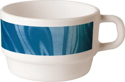 Produktbild von BORMIOLI ROCCO Careware Kaffee-Obere, blau, Inhalt: 0,22 Liter