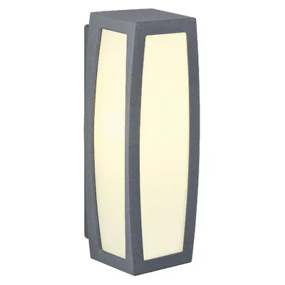 Produktbild von SLV Wandleuchte MERIDIAN BOX IP54 230045 E27 max 25W anthrazit 380x135mm