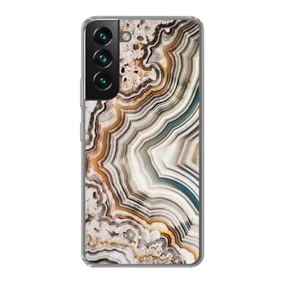 Produktbild von MuchoWow® Handyhülle Schutzhülle Hülle für Samsung Galaxy S22 Plus Naturstein - Nahaufnahme - Muster Silikon Softcase Handy Hülle - Schutzabdeckung
