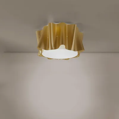 Produktbild von Folio 5-Light Modern Deckenleuchte In Polilux Gold Italy
