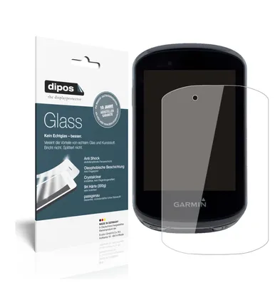 Produktbild von 2x Schutzfolie für Garmin Edge 830 - Anti-Shock 9H Folie dipos Glass Kunststoffglas