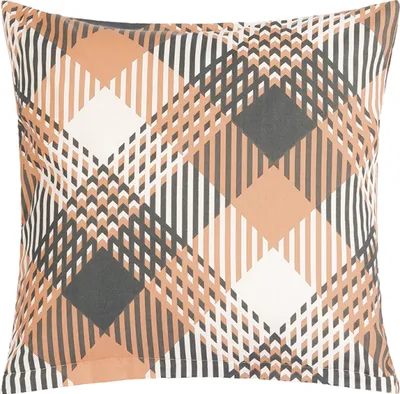 Obrázok produktu pre Bavlnený vankúš - 40x40 cm - sivý, béžový