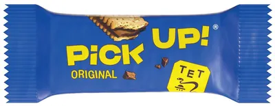 Obrázek produktu pro Pick Up Original máslové sušenky s náplní z mléčné čokolády 28g