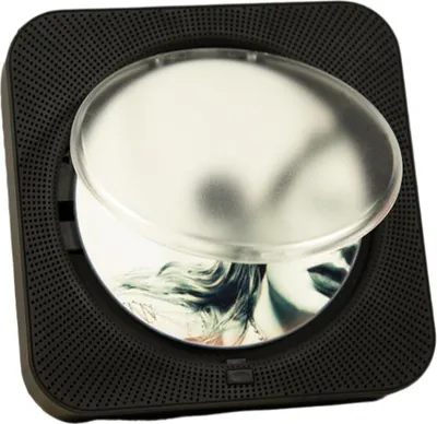 Produktbild von ZELURXX Tragbarer CD-Player mit Bluetooth und FM, 360° Stereo-Sound, USB- und TF-Kartenunterstützung, Schwarz