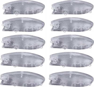 Image de CORPUS Wobbler HAPPY SANDAK OAK Do it yourself painting 10pcs 6cm 9.3g
