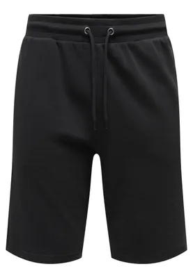 Produktbild von Only & Sons Shorts Unifarbene kurze Hose Neil Sweat Shorts mit Kordelzug, Seitentaschen und Gesäßtasche in Regular Fit