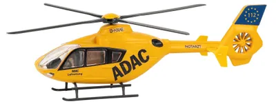 Modellbausatz EC135/H135, 26 Teile, Kunststoff, 138 x 115 x 40 mm, mehrfarbig