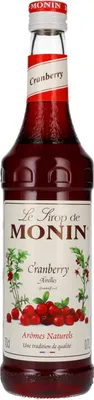Produktbild von Monin Cranberry Sirup Vol. 0.7L