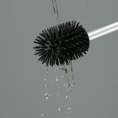Imagen del producto de Cepillo de silicona para inodoro, color