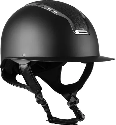 Produktbild von Horka Gaudi Matt Frauenhelm Schwarz 60-62 cm Schwarz 60-62 cm