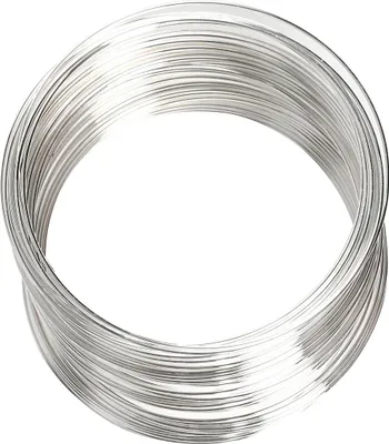 Obrázok produktu pre Creativ Company CC Memorywire 0,8 mm strieborný 11,5 m