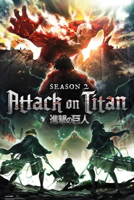 Produktbild von ATTACK ON TITAN - Poster Key Art S2 (91.5x61)