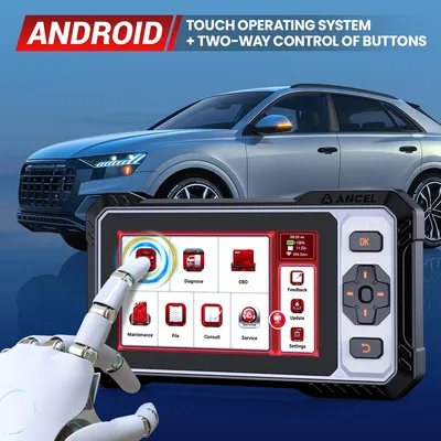 Imagen del producto de Escáner OBD2 FX6100: Diagnóstico completo del sistema, bidireccional