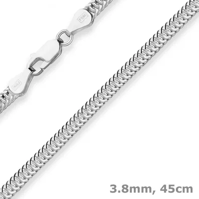3-8mm-Fantasiekette-aus-925-Silber-45cm