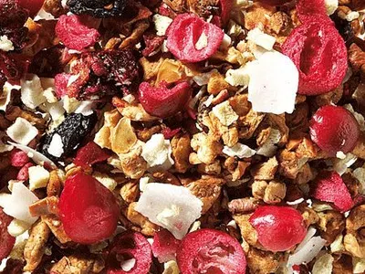 Produktbild von 1 kg  Früchteteemischung Wolkenschieber Kirsch-Kiwi-Kokos-Note aromatisiert