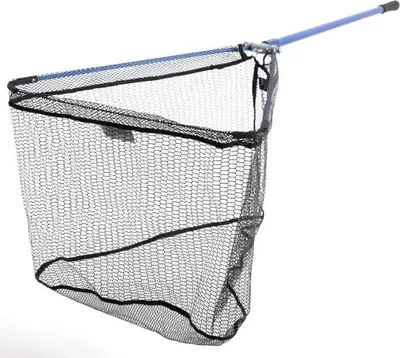Produktbild von Mostal Kescher gummiert 2,50m 60x60cm Klappkescher tele Metall Fischnetz
