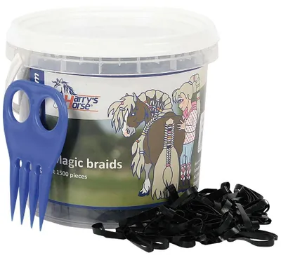 Produktbild von Harry´s Horse Magic Zopfeimer Durchsichtig  Durchsichtig One Size