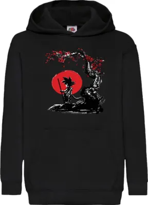 Immagine prodotto di Felpe con cappuccio per bambini Dragon Anime Manga Ball Z Goku 33, 12-13 Jahr - 152 / Noir