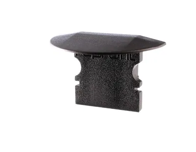 Produktbild von Deko-Light Profil Endkappe - Endkappe P-ET-02-08, Set 2 Stk, Kappe, Schwarz, Kunststoff, Deko-Light, 1 g, 23 mm