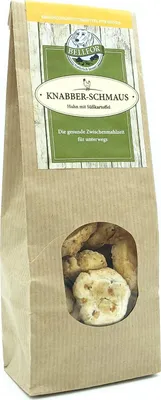 Produktbild von Bellfor Knabber-Schmaus Hundekekse mit frischem Hühnerfleisch - 100 g