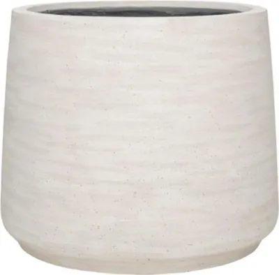 Produktbild von Pflanztopf Jumbo Patt Ivory Washed – D93xH77cm – XXL Design-Blumentopf in Elfenbeinoptik – Wetterfester Pflanzkübel für Garten, Terrasse & Innenbereich