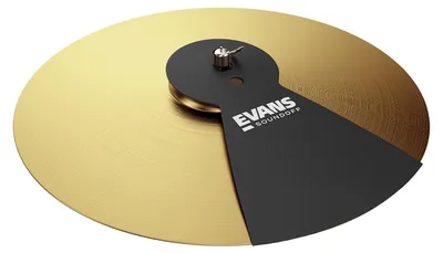 Produktbild von Becken-Dämpfer Becken-Mute Cymbalen-Dämpfer - Soundoff - 1 Stück - Dämpfung für Becken