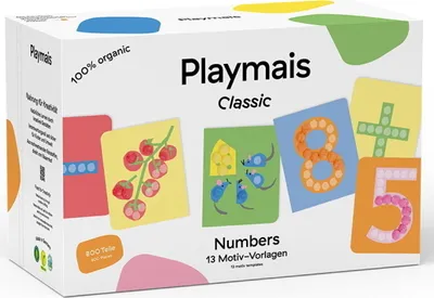 Image de PlayMais Créativité Bricolage Set Classic 800 Numbers Chiffres dès 4 ans 160962