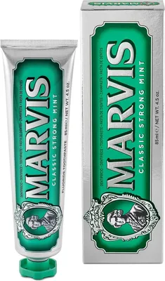 Productafbeelding van Marvis Toothpaste Classic Strong Mint (85 ml)