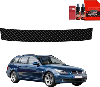 Image de Film de protection en carbone Grizz Protector pour seuil de chargement - BMW 5 E61 break LCI (2007-2010)