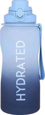 Produktbild von Blaue Plastikflasche/Trinkflasche mit Mundstück 2,3 l
