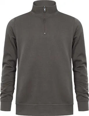 Produktbild von Promodoro 5052 | Uni Troyer Side Pocket Halfzip - Farbe: Charcoal (Solid) - Größe: XXL