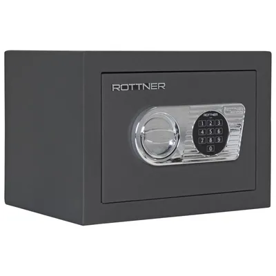 Obrázok produktu pre Rottner Toscana 26 EL nábytkový elektronický trezor antracit | Elektronický zámok | 37 x 27 x 28 cm