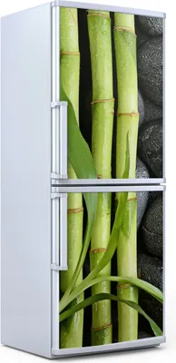 Produktbild von Kühlschrankdekoration  60x180 cm  Aufkleber auf dem Kühlschrank - Natural Steine Motive