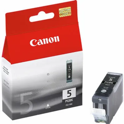 Produktbild von Canon PGI-5BK, Standardertrag, Schwarz, Tinte auf Pigmentbasis, 1 Stück(e)