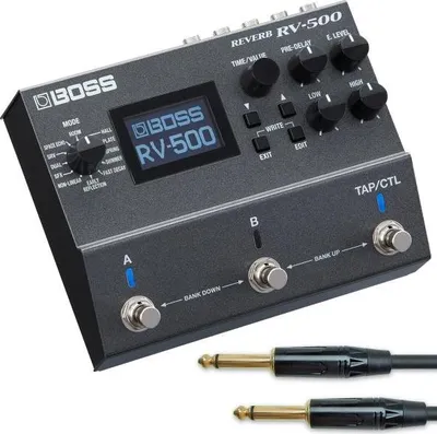 Obrázek produktu pro Efektová jednotka Boss RV-500 Reverb Hall s kabelem