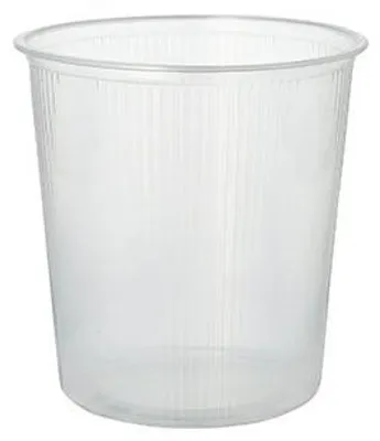 Produktbild von Verpackungsbecher, PP rund 125 ml Ø 10,1 cm · 3,1 cm transparent